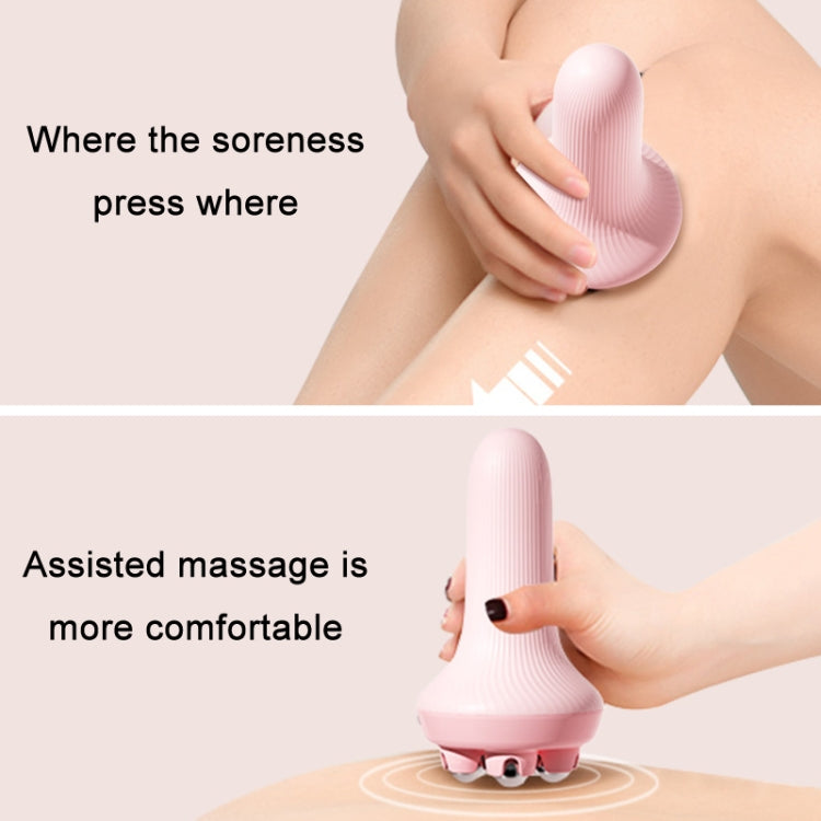 Inner Leg Exercise Muscle Relaxation Abdominal Shaping Roller Massager, Color: Blue Steel Ball Box - free shipping - PMC TechLife - Order now!