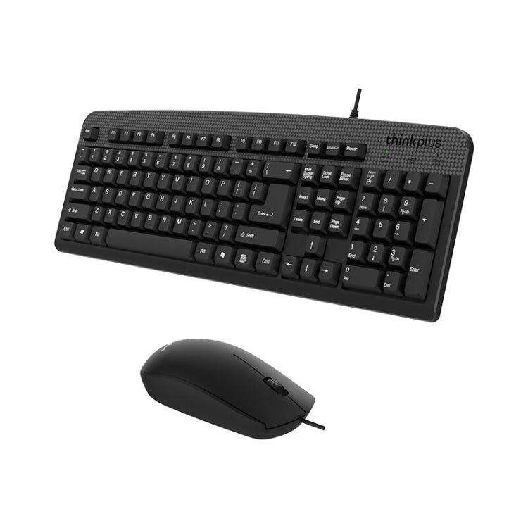 Lenovo Thinkplus USB Wired Office Keyboard And Mouse Set(KM130 Pro) - free shipping - PMC Jewellery - Order now!