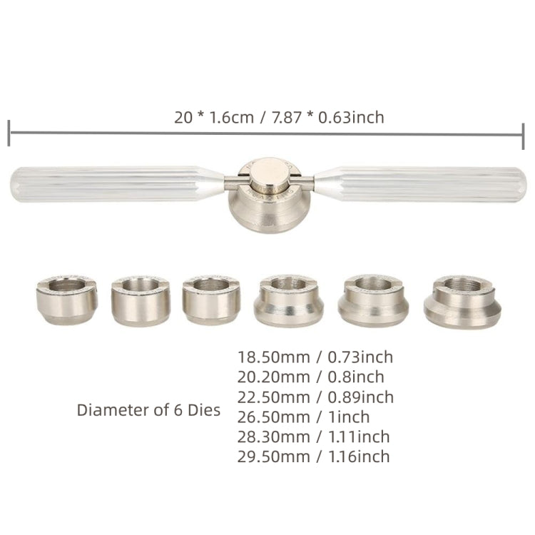 Watch Case Opener Tool Adjustable Watch Back Cover Remover Open Wrench, Model: Gear Rear Cover - free shipping - PMC TechLife - Order now!