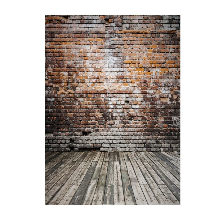 2.1m X 1.5m Brick Wall And Wooden Floor Photography Background - free shipping - PMC TechLife - Order now!