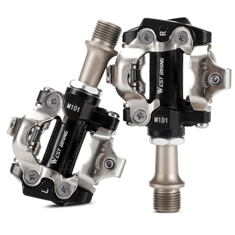 WEST BIKING Mountain Bike Self-locking Bearing Lock Pedal Riding Accessories(Black) - free shipping - PMc TechLife - Order now!