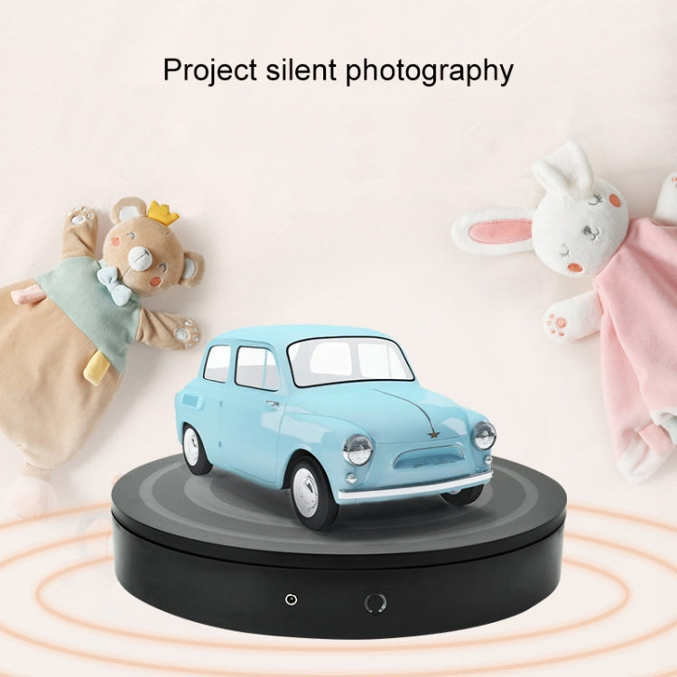 Electric Rotating Display Stand Electric Turntable, Specifications: Chinese Plug(White) -  by PMC TechLife | Online Shopping South Africa | PMC TechLife | Buy Now Pay Later Mobicred
