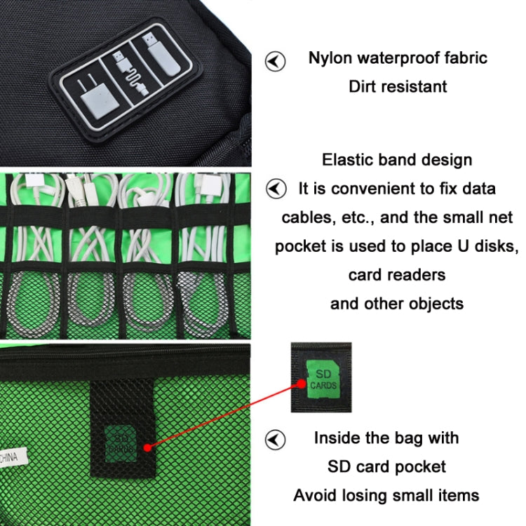 Multifunctional Portable Mobile Phone Digital Accessories U Disk Storage Bag, Color: Grey - Other by PMC TechLife | Online Shopping South Africa | PMC TechLife | Buy Now Pay Later Mobicred