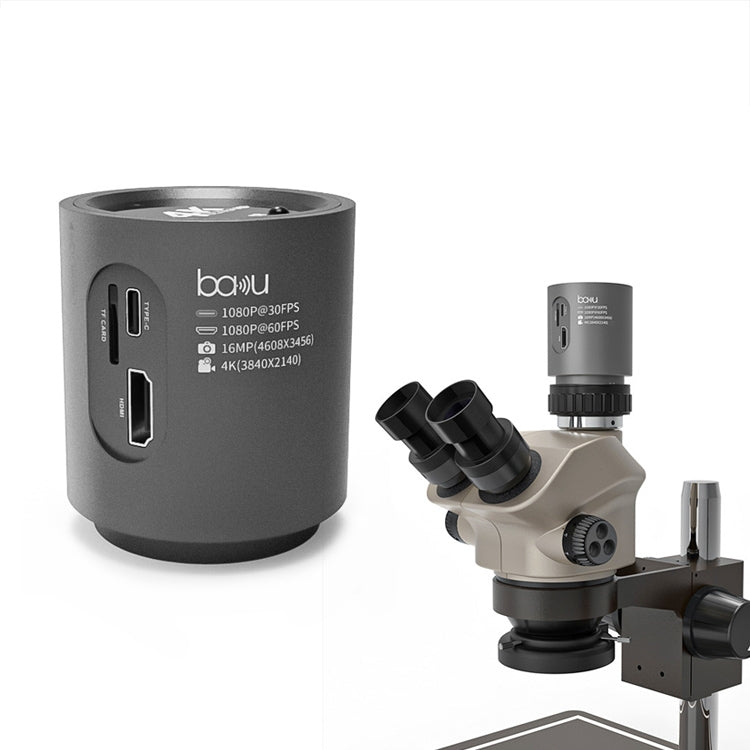 Baku 4K Camera Electron Microscope Photo Video Electronic Eyepiece - free shipping - PMC Jewellery - Order now!