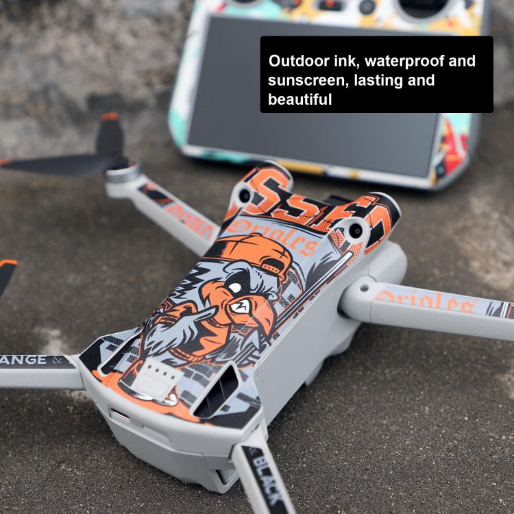 Sunnylife Drone+Remote Control Protective Sticker For DJI Mini 3 Pro RC Version(Irimitent Eagle) - Stickers by Sunnylife | Online Shopping South Africa | PMC Jewellery | Buy Now Pay Later Mobicred