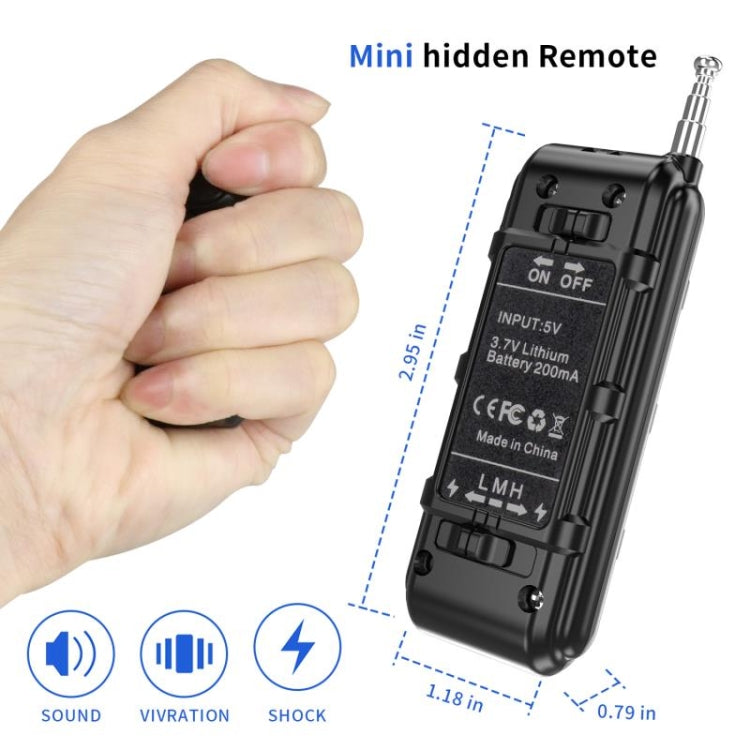 Electronic Dog Trainer Rechargeable Pet Remote Control Bark Stopper, Specification: 1 Drag 1 Red - free shipping - PMC TechLife - Order now!