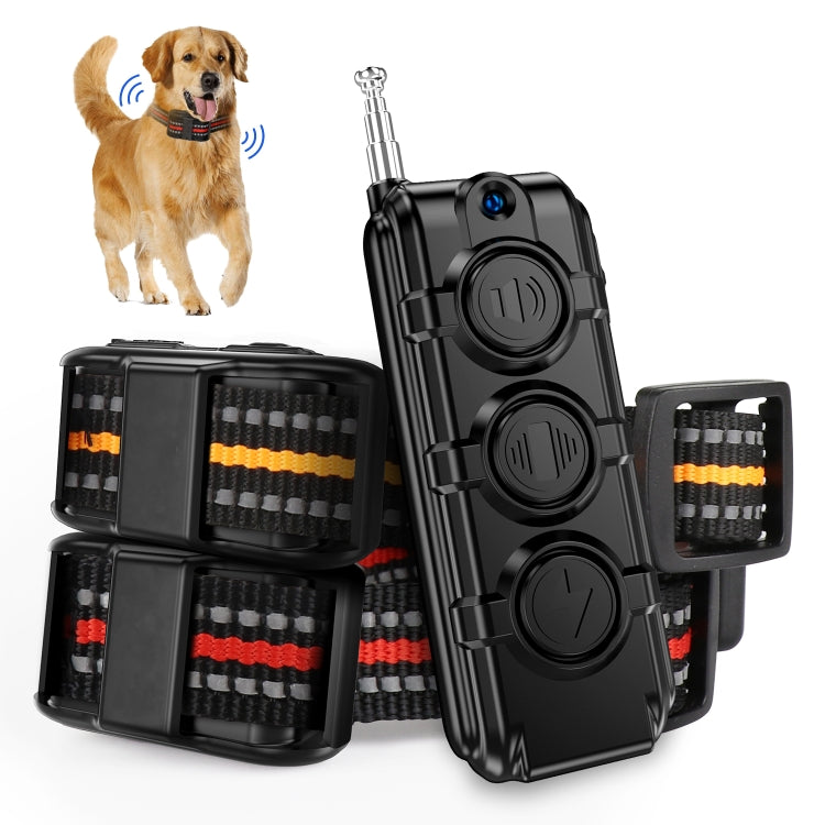Electronic Dog Trainer Rechargeable Pet Remote Control Bark Stopper, Specification: 1 Drag 2 - Training Aids by PMC TechLife | Online Shopping South Africa | PMC TechLife | Buy Now Pay Later Mobicred