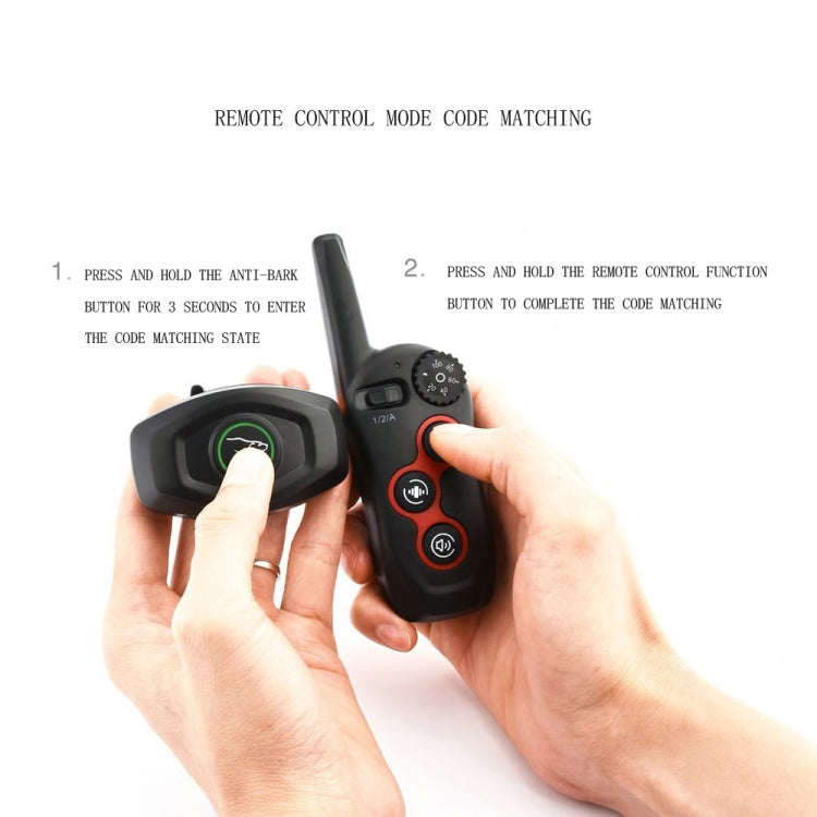 Remote Control Trainer Dog Collar Automatic Barking Stopper, Specification: 1 Drag 1 Orange - free shipping - PMC TechLife - Order now!