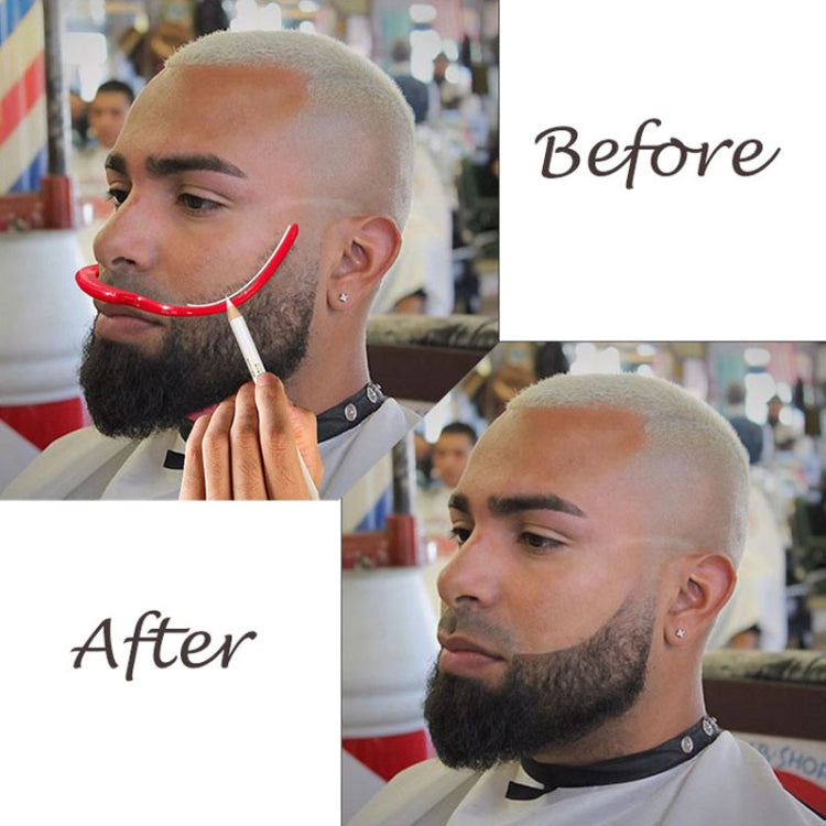 Beard Styling Ruler Shaving Tools(Black) - free shipping - PMC TechLife - Order now!