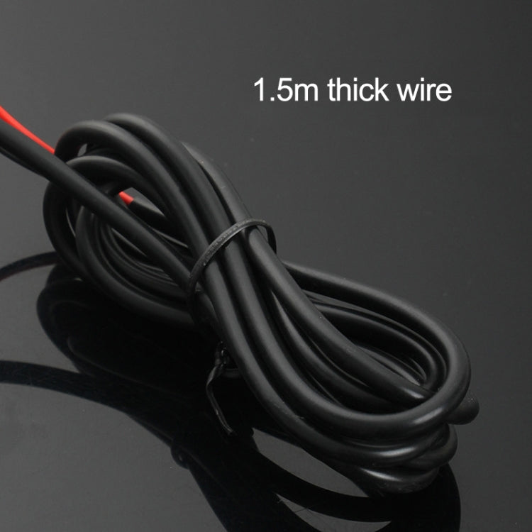 Motorcycle Dual USB Mobile Phone Charger 5V 3A Fast Charging(Black) - Battery Charger by PMC TechLife | Online Shopping South Africa | PMC TechLife | Buy Now Pay Later Mobicred