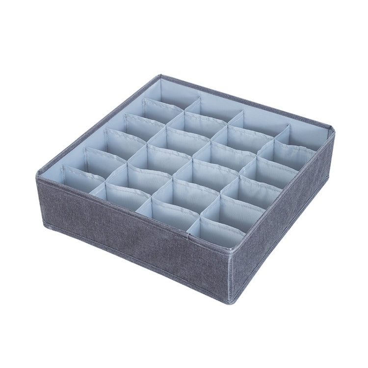 Foldable Drawer Clothes Storage Box, Spec: 24 Grids (Gray) - Storage Boxes by PMC TechLife | Online Shopping South Africa | PMC TechLife