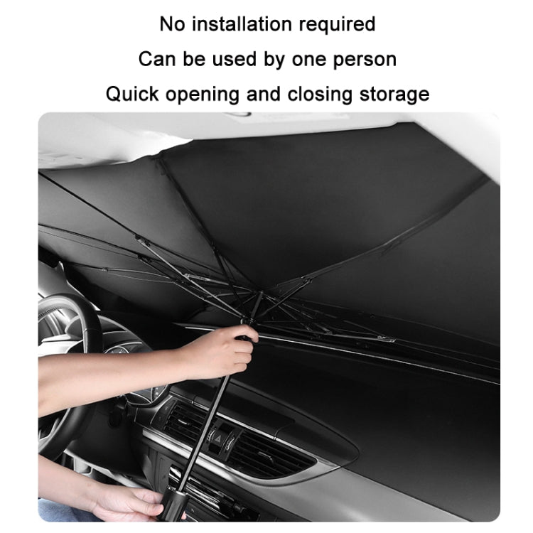 Car Windshield Telescopic Folding Thermal Insulation Parasol, Size: Open Style Large - Window Foils & Solar Protection by PMC TechLife | Online Shopping South Africa | PMC TechLife | Buy Now Pay Later Mobicred