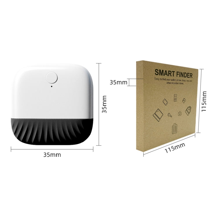 Wallet Key Finder Two Way Bluetooth Intelligent Anti-lost Device(Black) - Anti-lost Alarm by PMc TechLife | Online Shopping South Africa | PMc TechLife | Buy Now Pay Later Mobicred