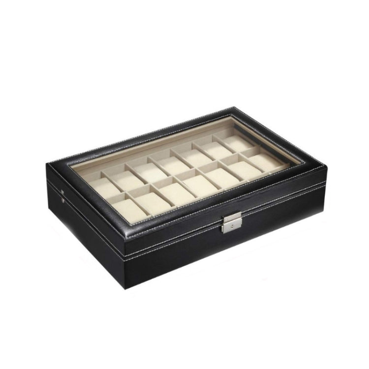 24 Bit PU Leather Watch Storage Box Display Box - free shipping - PMC TechLife - Order now!