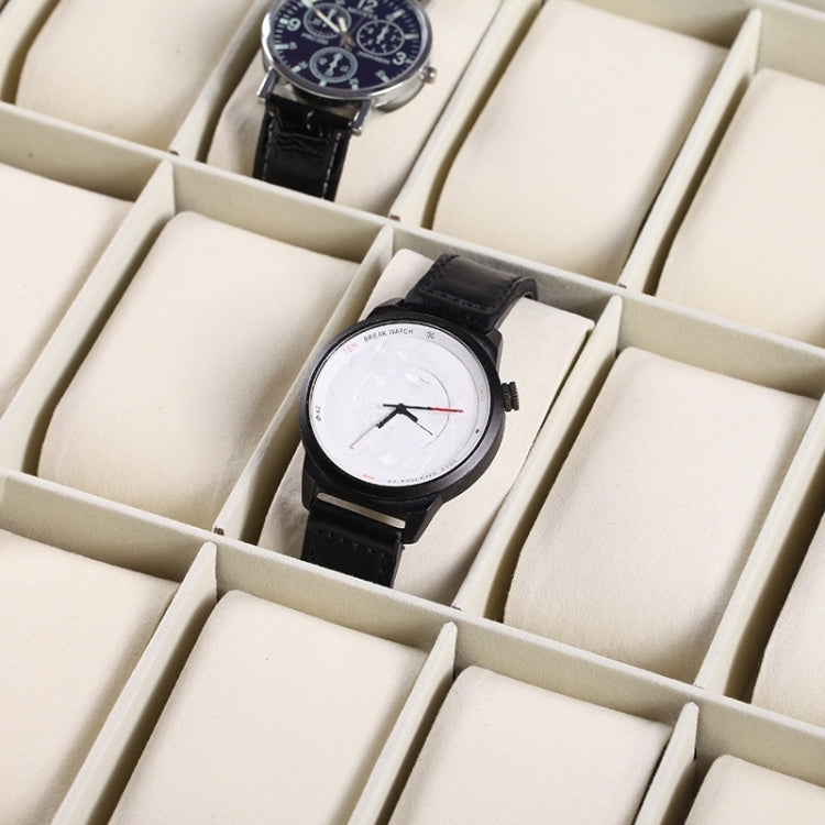 24 Bit PU Leather Watch Storage Box Display Box - free shipping - PMC TechLife - Order now!