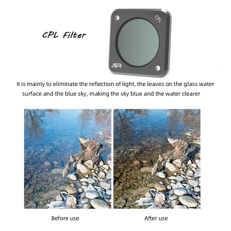 JUNESTAR Action Camera Filters For DJI Action 2,Style:  CS-8in1 - Mavic Lens Filter by JUNESTAR | Online Shopping South Africa | PMC Jewellery | Buy Now Pay Later Mobicred