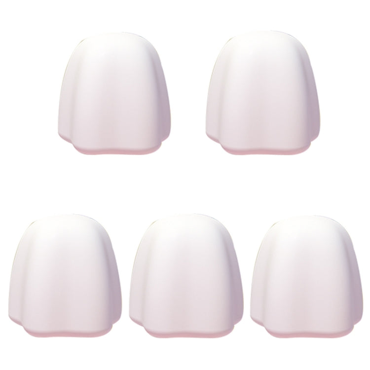 5 PCS Manual Silicone Self-Sealing Toothpaste Cap Aid(White) - Toothpaste Squeezing Device by PMc TechLife | Online Shopping South Africa | PMc TechLife | Buy Now Pay Later Mobicred