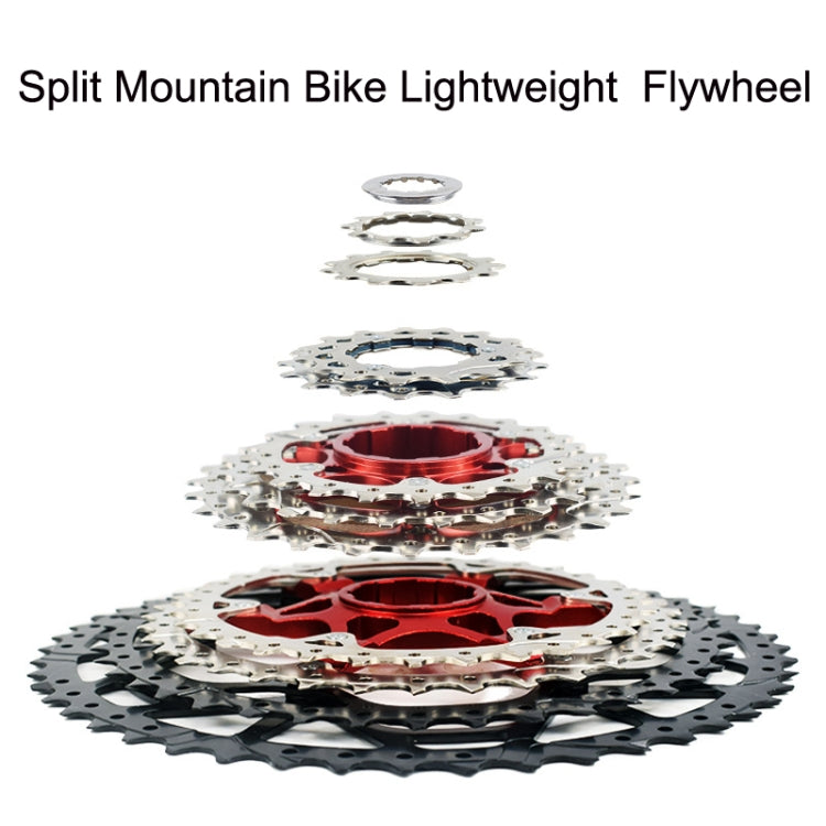 VG Sports Split Mountain Bike Lightweight Cassette Flywheel, Style: 9 Speed 42T (Silver) - free shipping - PMc TechLife - Order now!