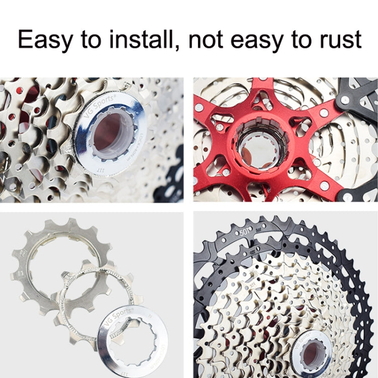 VG Sports Split Mountain Bike Lightweight Cassette Flywheel, Style: 9 Speed 42T (Silver) - free shipping - PMc TechLife - Order now!