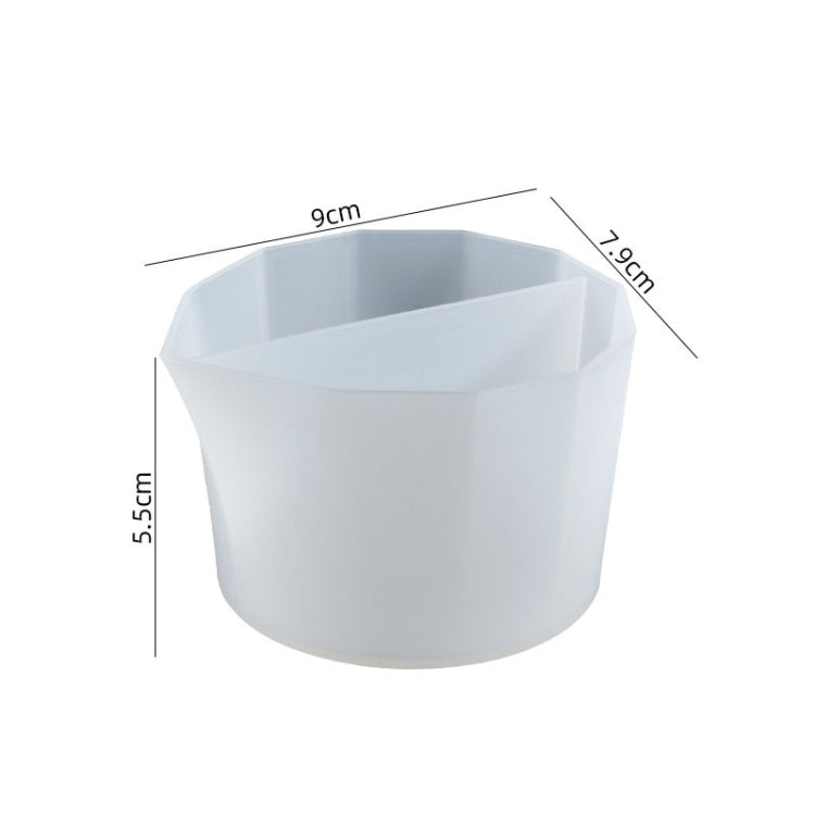 2 PCS DIY Crystal Epoxy Color Separation Cup Silicone Toning Cup, Style: 2 Grid - Arts & Crafts by PMC TechLife | Online Shopping South Africa | PMC TechLife