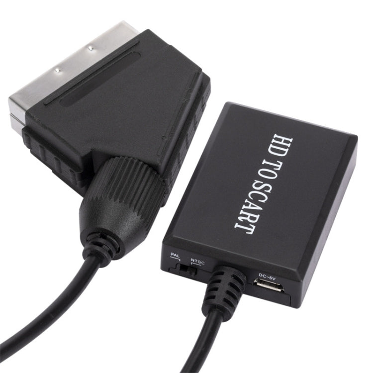 HDMI To Scart Converter 1080p HD Video Adapter - Converter by PMC TechLife | Online Shopping South Africa | PMC TechLife