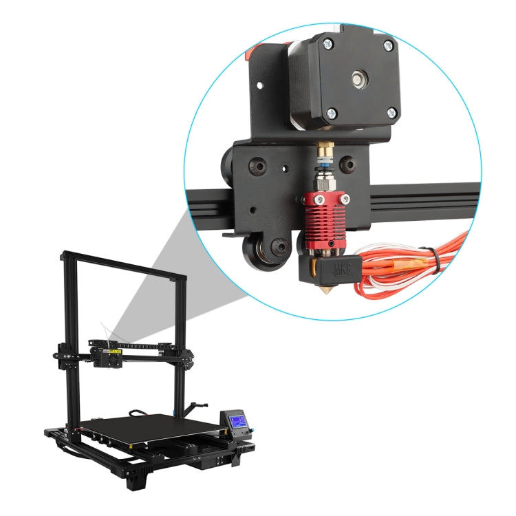 3D Printer Extruder Retrofit Kit For Ender3/CR10, Style: Installation Board - Parts by PMc TechLife | Online Shopping South Africa | PMc TechLife | Buy Now Pay Later Mobicred