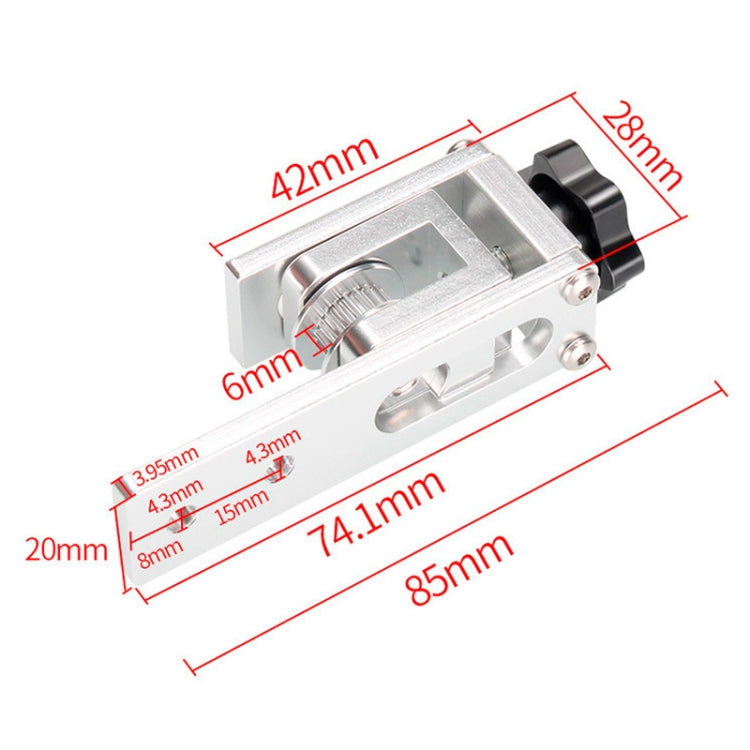 3D Printer Accessories Synchronize Band Stretching Adjustment Fixed Tight Device(Silver) - Parts by PMC TechLife | Online Shopping South Africa | PMC TechLife | Buy Now Pay Later Mobicred