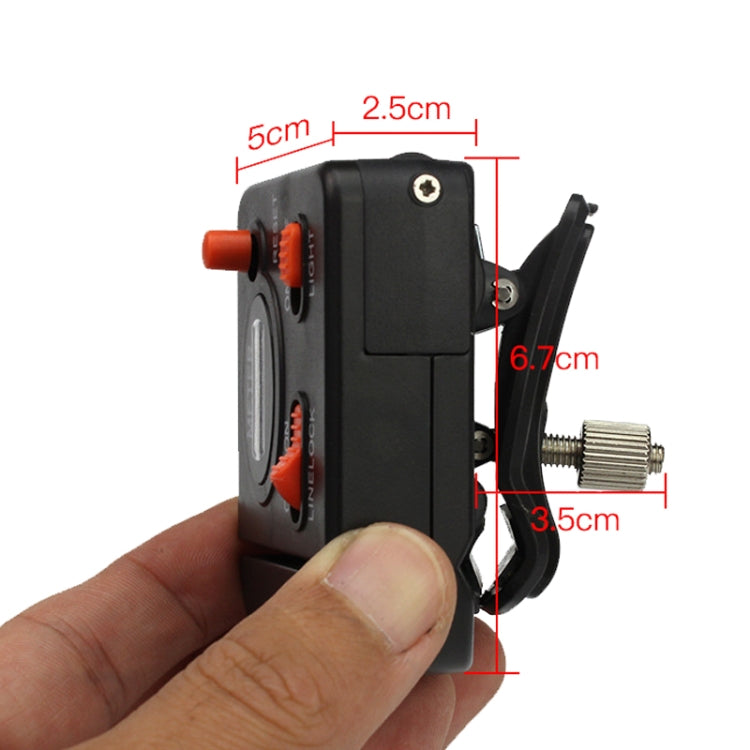 Machinery Manual Fish Line Length Counter(Black) - Others by PMC TechLife | Online Shopping South Africa | PMC TechLife | Buy Now Pay Later Mobicred