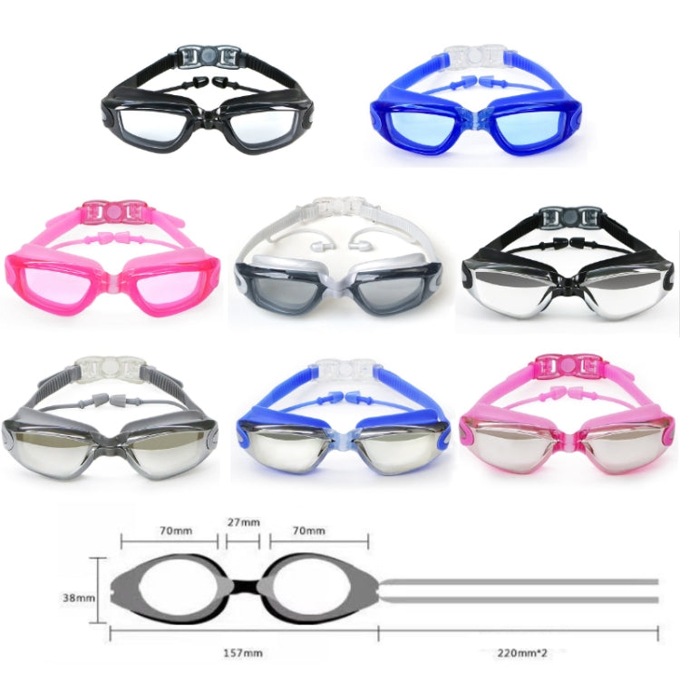 HAIZID HD Anti-fog Waterproof Myopia Swimming Goggles, Color: Myopia 800 Degrees - Swimming Glasses by HAIZID | Online Shopping South Africa | PMC Jewellery