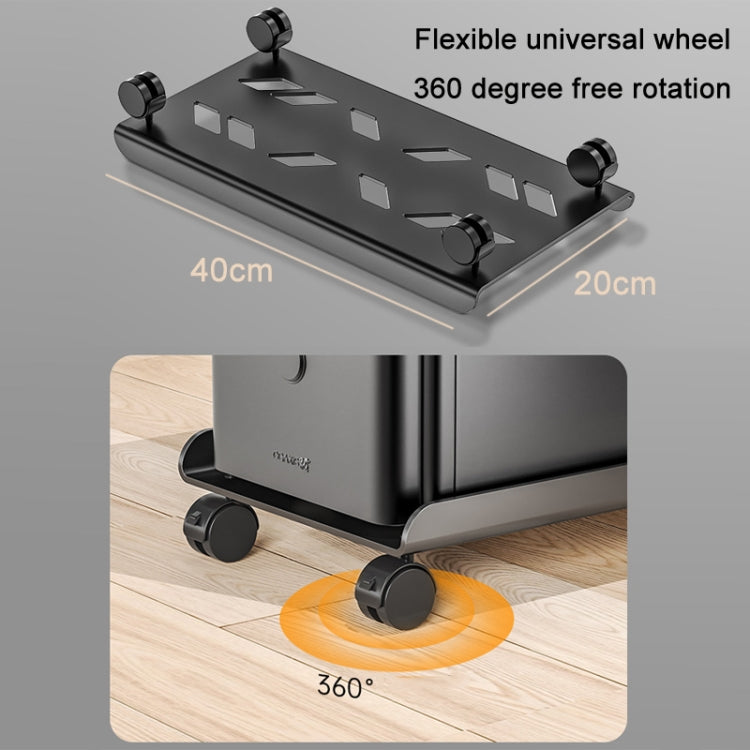 Desktop Computer Host Removable Bracket Office Heightened Shelf(1.2mm Thickened) - Host Bracket by PMC TechLife | Online Shopping South Africa | PMC TechLife