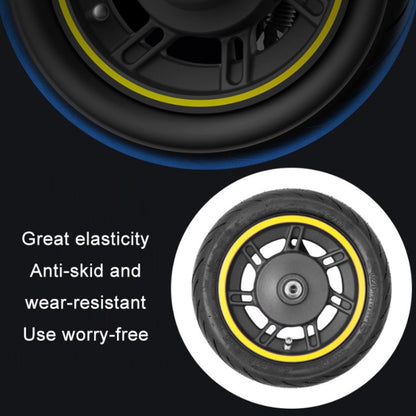 10 inch Electric Scooter Front Wheel Tubeless For Ninebot MAX G30(Yellow) - Accessories & Parts by PMC Jewellery | Online Shopping South Africa | PMC Jewellery