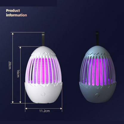 L01 Portable Electric Shock Mosquito Killer Lamp Home Outdoor Photocatalyst Fly Killer(White) - Repellents by PMC Jewellery | Online Shopping South Africa | PMC Jewellery | Buy Now Pay Later Mobicred