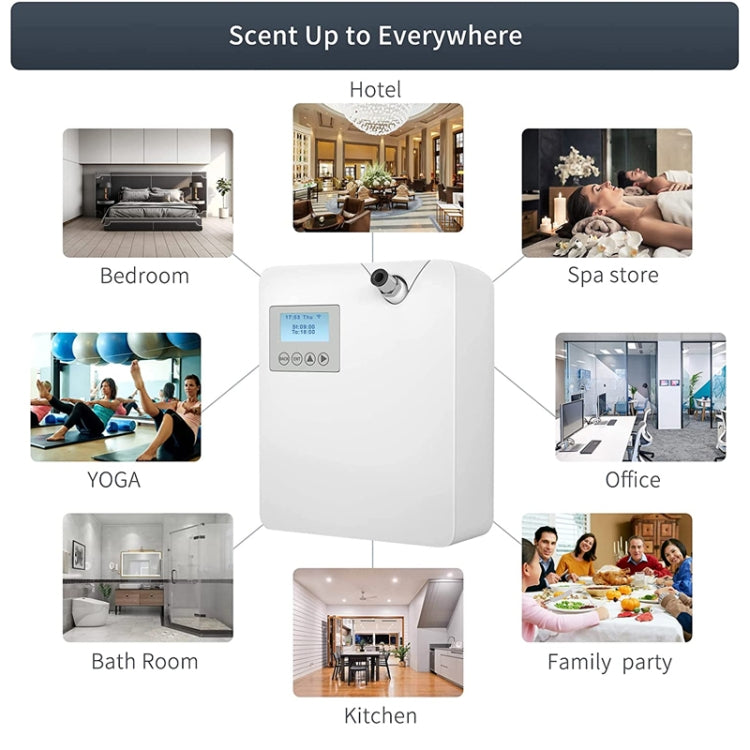 Intelligent Remote Mobile Phone Control Automatic Aromatherapy Machine(EU Plug) - free shipping - PMC TechLife - Order now!