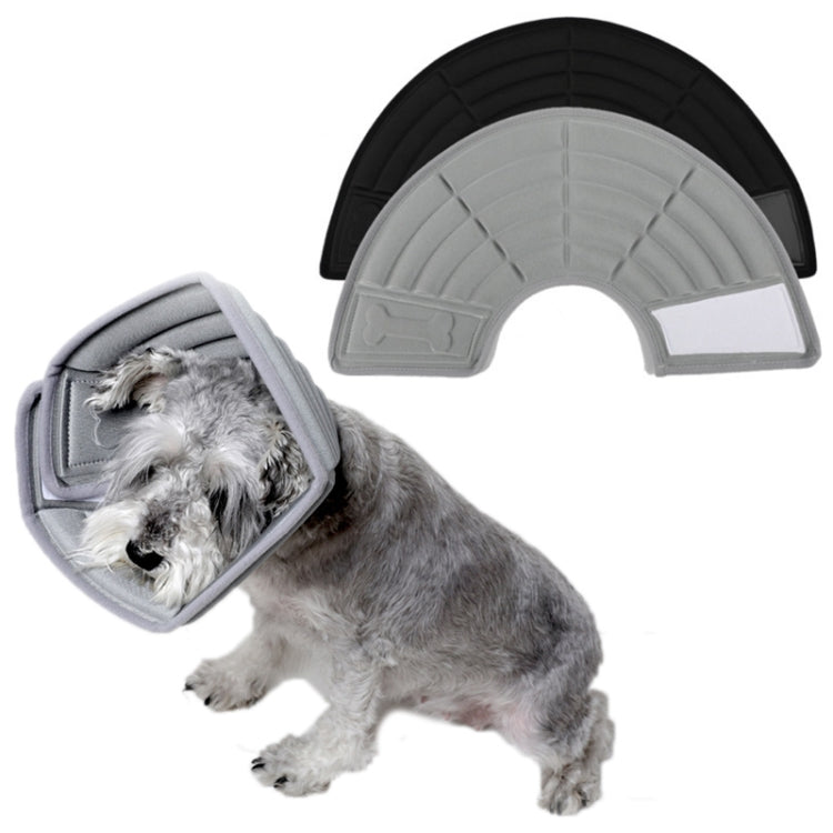 Pet Grooming Anti-Bite Neck Ring, Specification: S(Grey) - Collars by PMC TechLife | Online Shopping South Africa | PMC TechLife | Buy Now Pay Later Mobicred