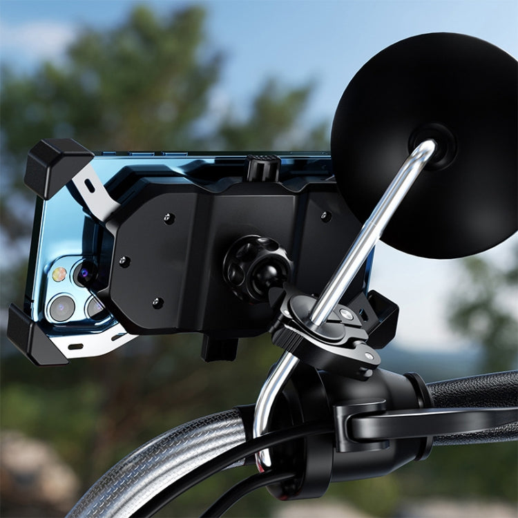 Motorcycle Bicycle Mobile Phone Bracket Fixed Base(17mm Ball Head) - free shipping - PMC TechLife - Order now!
