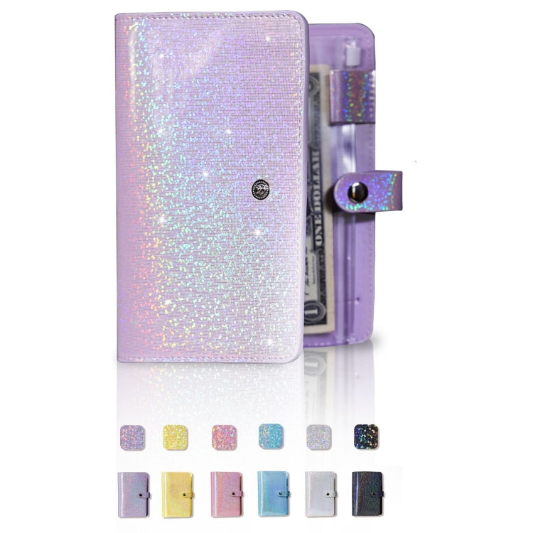 A6 Gypsophila Loose-leaf Bookkeeping Notebook Cash Budget Hand Book(Pink) - Notebooks by PMC TechLife | Online Shopping South Africa | PMC TechLife