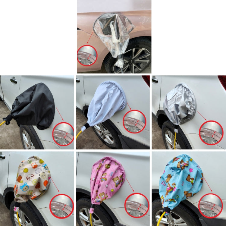 New Energy Vehicle Charging Port Waterproof Protective Cover, Color: Transparent - Waterproof Covers by PMC TechLife | Online Shopping South Africa | PMC TechLife