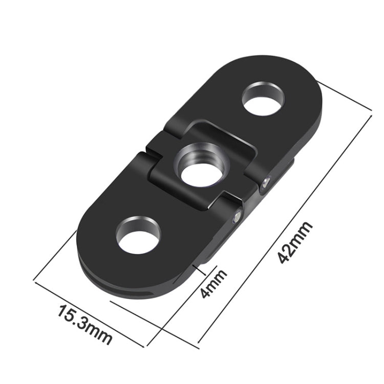 Metal Folding Magnetic Replacement Base for GoPro HERO10 Black / HERO9 Black / HERO8 Black/MAX - Connection Mount by PMC TechLife | Online Shopping South Africa | PMC TechLife