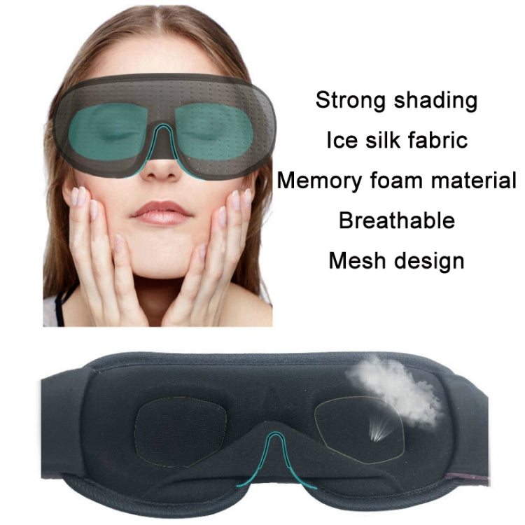 3D Breathable Shading Eye Protection Sleep Eye Mask(White) - free shipping - PMC TechLife - Order now!