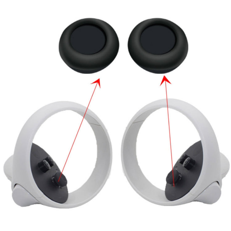 6 PCS/Set For Meta Quest Silicone All-Inclusive Console Controller Cover(Blue) - VR Accessories by PMC TechLife | Online Shopping South Africa | PMC TechLife