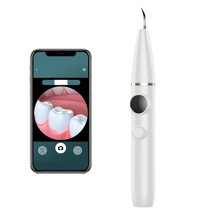 Tartar and Calculus Remover Oral Cleaning Ultrasonic Scaler Electric Visual Scaler(White) - Oral Irrigators by PMC TechLife | Online Shopping South Africa | PMC TechLife