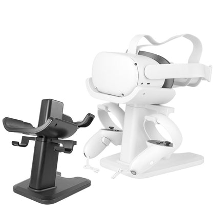 VR Stand Headset Display And Controller Holder Mount For Meta Quest 2(White) - VR Accessories by PMC Jewellery | Online Shopping South Africa | PMC Jewellery