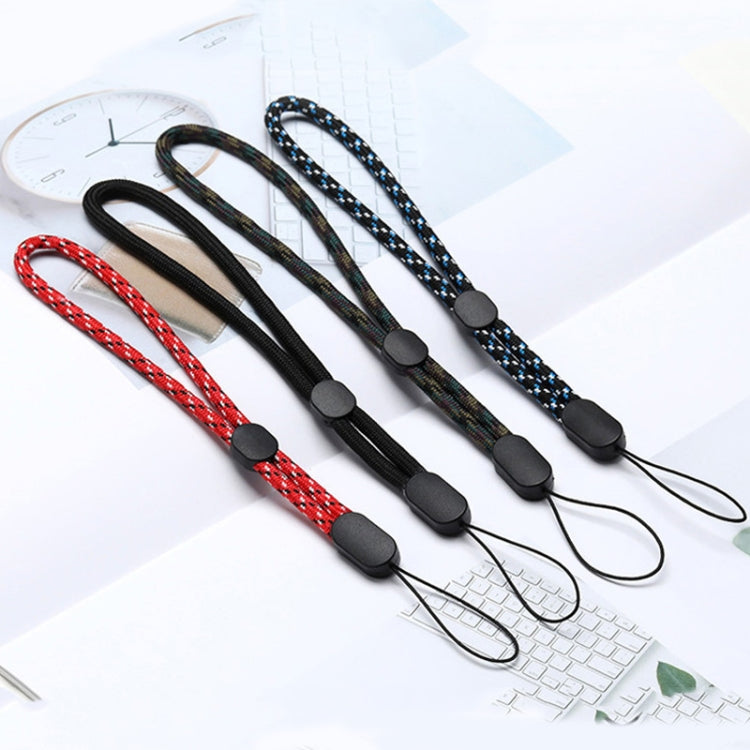 10 PCS Adjustable Mobile Phone Lanyard Short Type Lanyard Wrist Anti-lost Lanyard(Black) - Others Accessories by PMC TechLife | Online Shopping South Africa | PMC TechLife