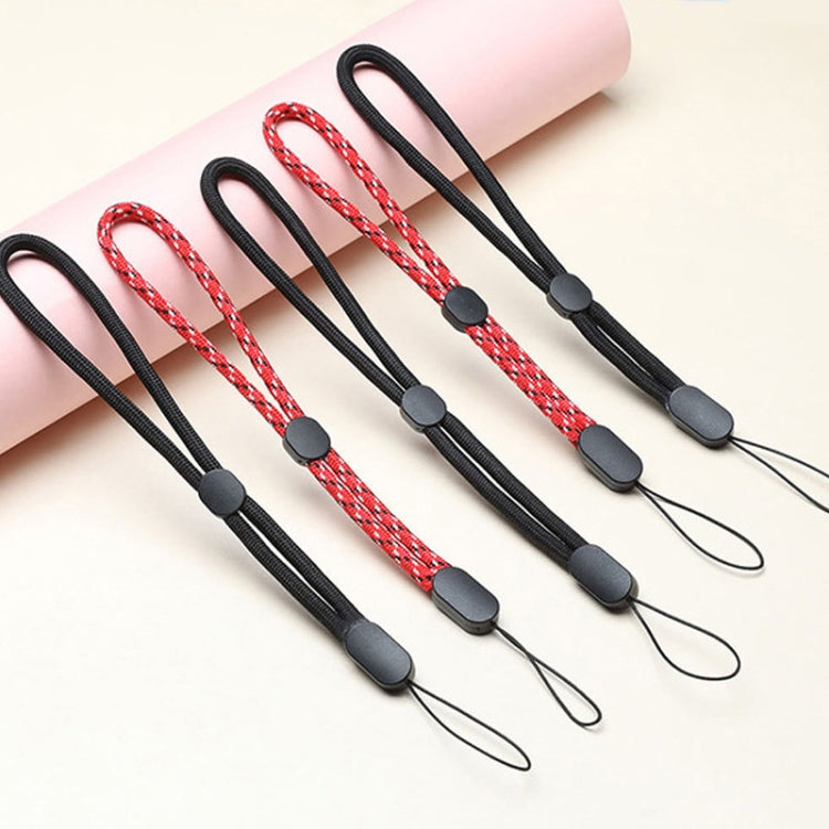 10 PCS Adjustable Mobile Phone Lanyard Short Type Lanyard Wrist Anti-lost Lanyard(Black) - Others Accessories by PMC TechLife | Online Shopping South Africa | PMC TechLife