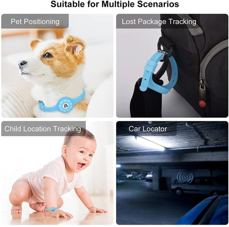 Pet Luminous Collar Locator Cover for Airtag, Specification: M(Luminous Pink) - Pet Series by PMc TechLife | Online Shopping South Africa | PMc TechLife | Buy Now Pay Later Mobicred