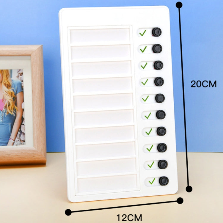Wall Hanging Checklist Memo Boards Adjustable Checklist Board,Style: My Chores - Gadgets by PMC TechLife | Online Shopping South Africa | PMC TechLife