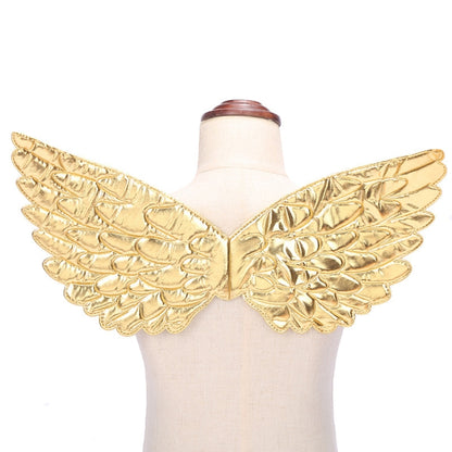 3 PCS Children Prom Dress Up Wings Elf Colorful Wings Party Costume Props(Light Rainbow) - Holiday Decorations by PMC Jewellery | Online Shopping South Africa | PMC Jewellery