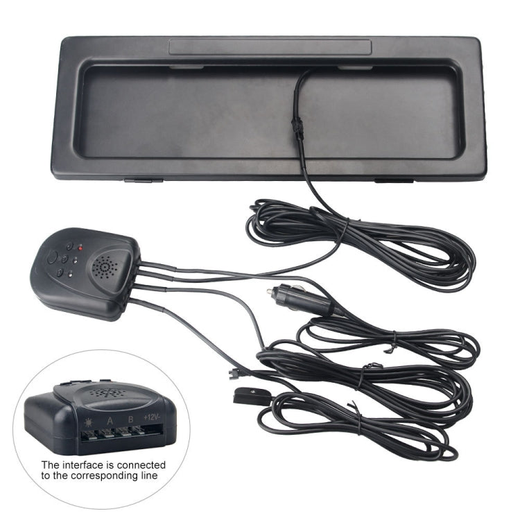 Australian Regulations Front And Rear Dual-Brand Electric Vehicle License Plate Frame - License Plate Covers & Frames by PMC TechLife | Online Shopping South Africa | PMC TechLife