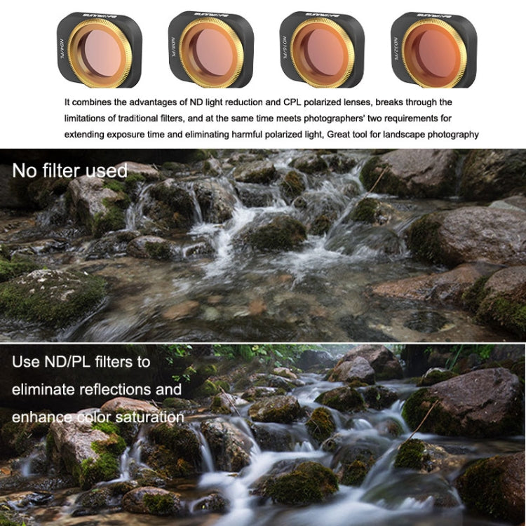 Sunnylife MM3-FI411 For Mini 3 Pro Filter, Color: ND32 / PL - Mavic Lens Filter by Sunnylife | Online Shopping South Africa | PMC Jewellery | Buy Now Pay Later Mobicred