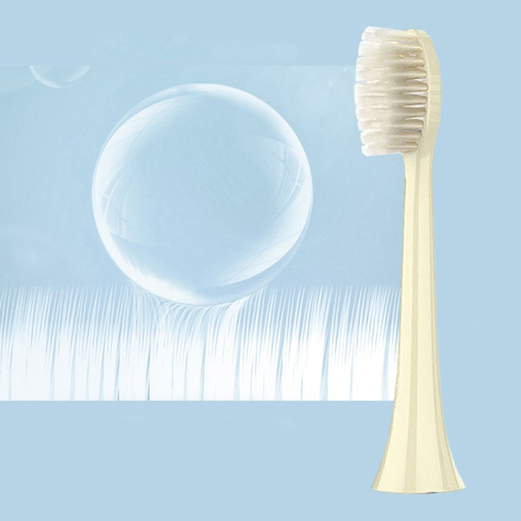 2 PCS Electric Toothbrush Head for Ulike UB602 UB603 UB601,Style: Bright White  Green - Replacement Brush Heads by PMC TechLife | Online Shopping South Africa | PMC TechLife | Buy Now Pay Later Mobicred